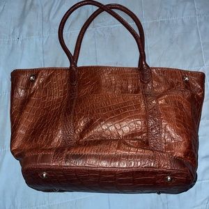 Margot genuine leather tote bag